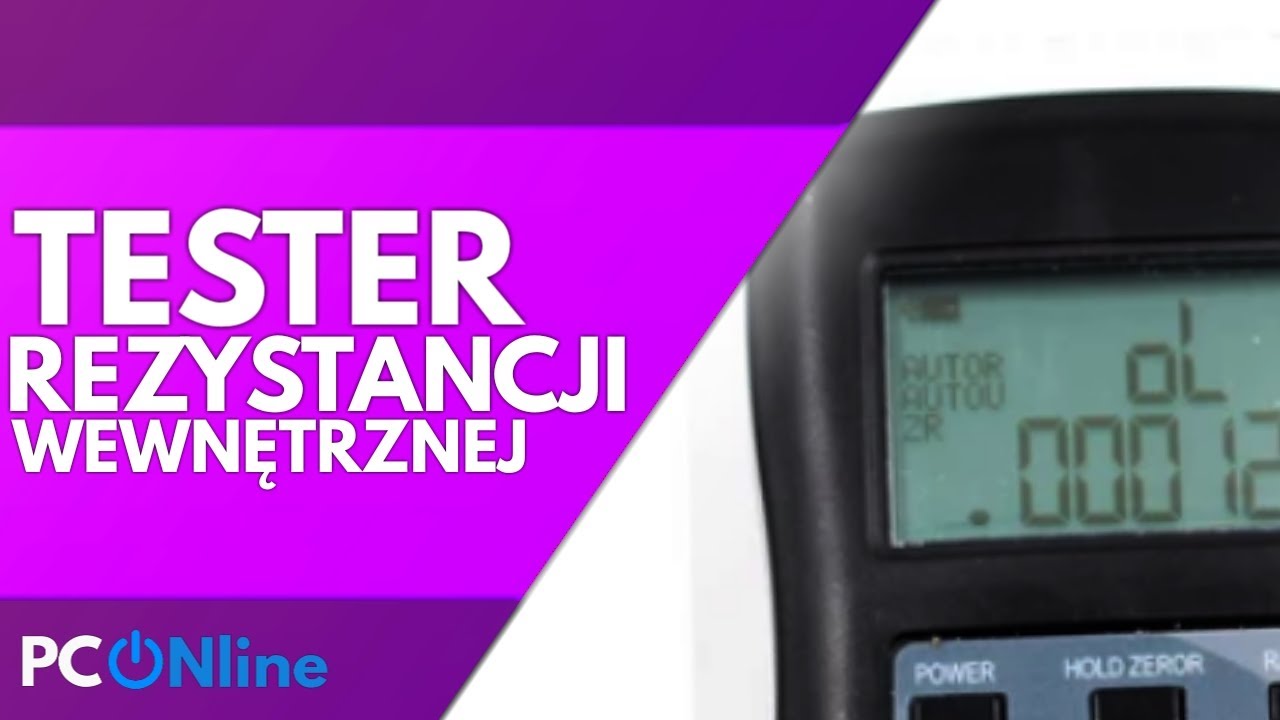 TESTER REZYSTANCJI WEWNĘTRZNEJ YR1035+