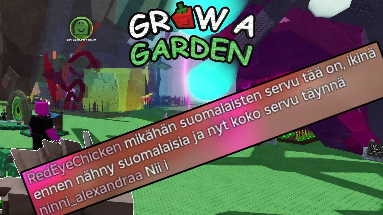 Suomalaisten serveri (Grow a Garden)