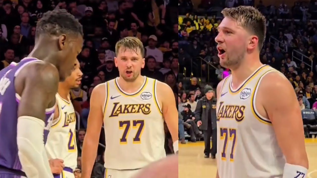 Luka Doncic tells Dennis Schroder he should've signed that Lakers contract 😂