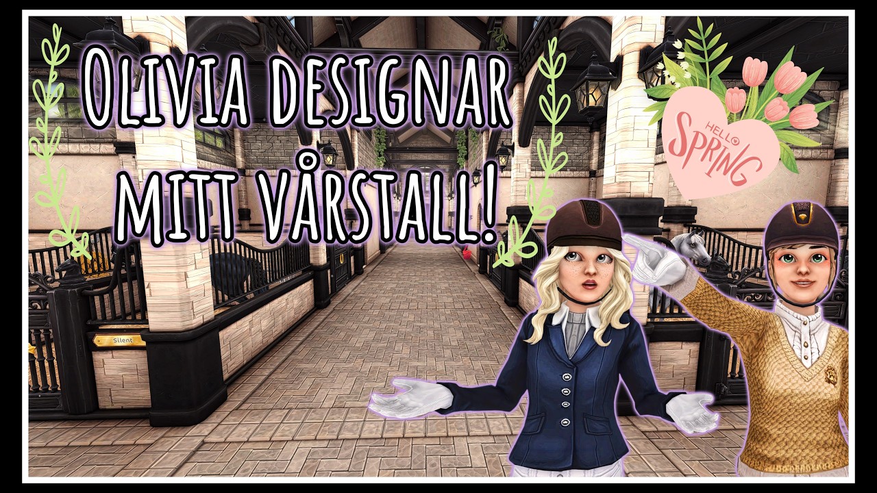 Olivia designar mitt vårstall! Här flyger mina pengar!