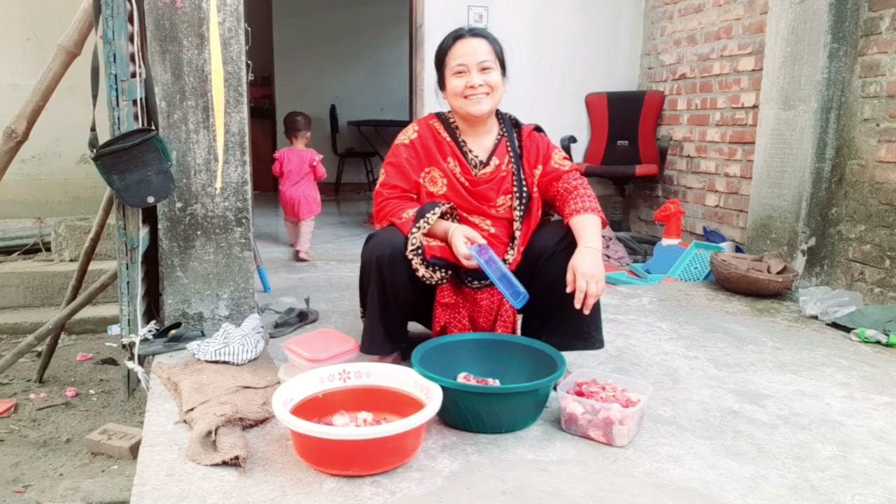 আজকে কিভাবে মাংস সংরক্ষণ করলাম 🥩 আর টুনটুনিকে কি খাওয়ালাম 🐦 | Daily Vlog📝 