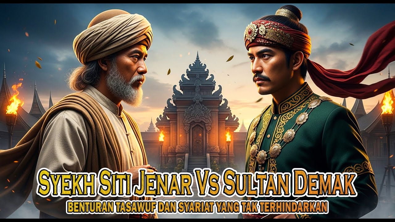 SYEKH SITI JENAR VS SULTAN DEMAK | KONFLIK SPIRITUAL PALING KONTROVERSIAL DALAM SEJARAH ISLAM JAWA