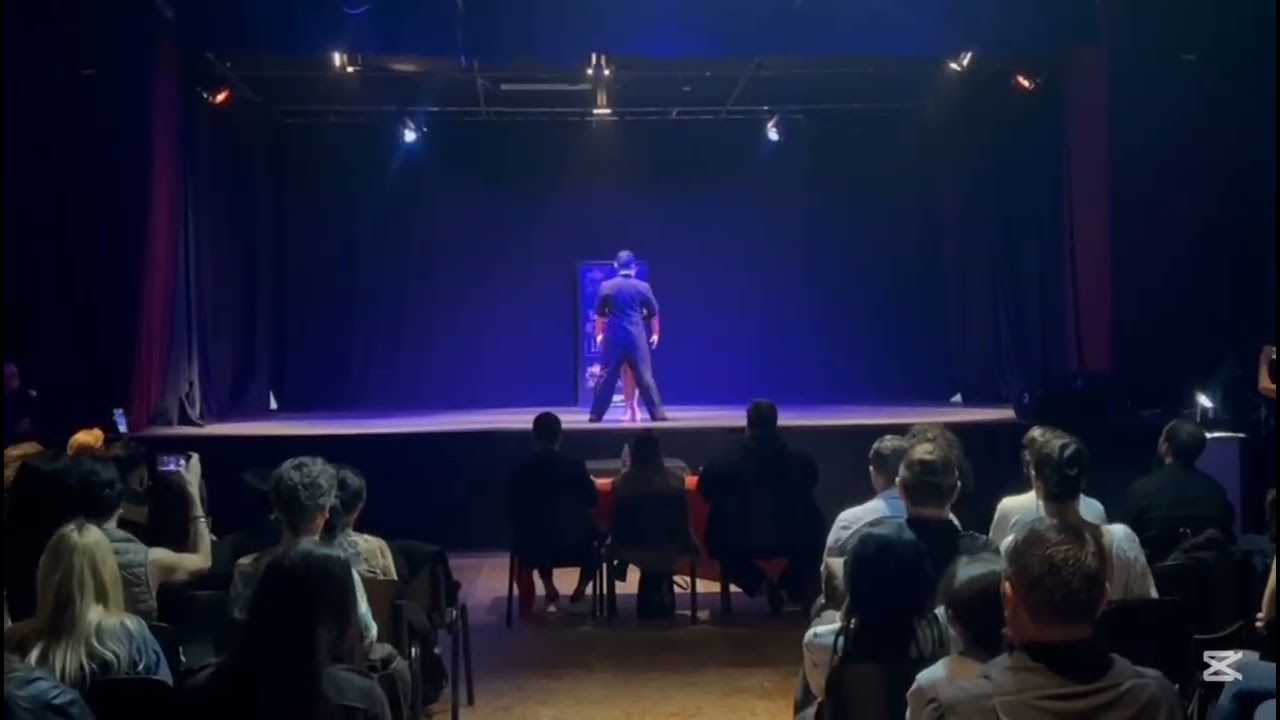 Emiliano Vega y Casandra Estefano con ISDT BFyJS,Campeones nacionales la plata baila tango 19/4/2025