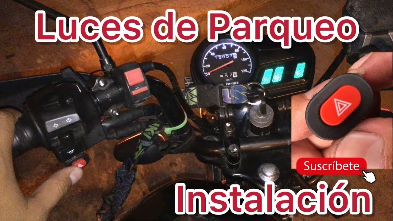 COMO INSTALAR LUCES DE PARQUEO A UNA MOTO / AX4 2022