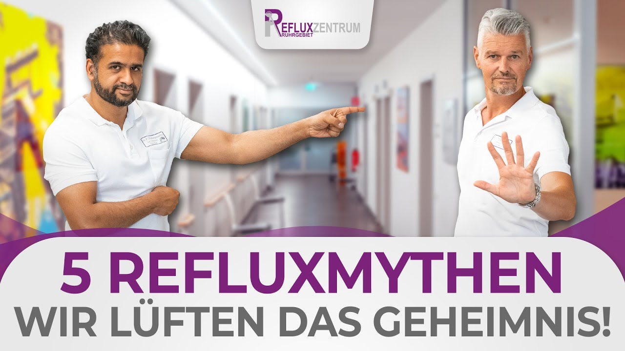 5 Mythen um Reflux - Wir decken auf! Apfelessig, Milch, PPI und weitere!