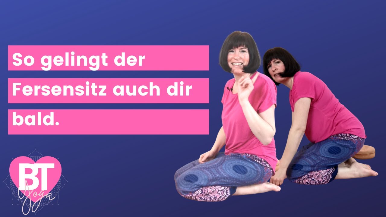 So gelingt der Fersensitz - Übung für unbewegliche Yoga Anfänger
