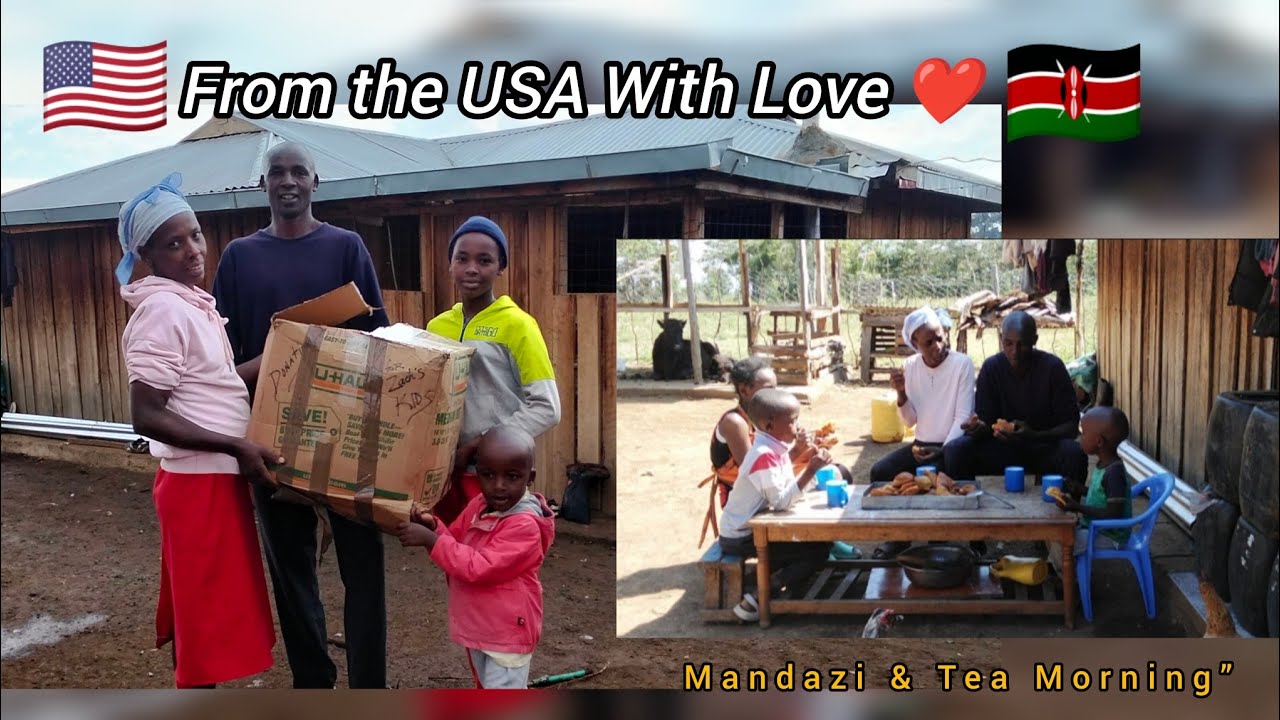 Завтрак и подарки от нашего подписчика из США 🎁