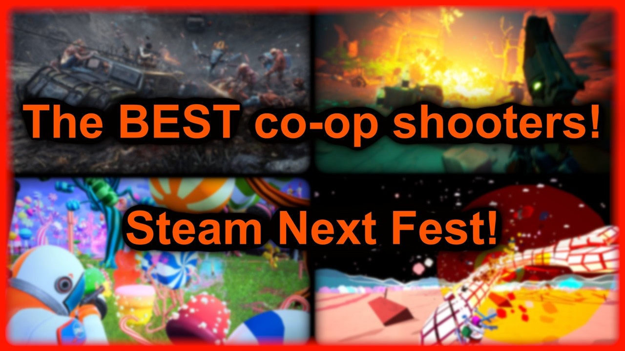 I played EVERY co-op shooter game in the Steam Next Fest!
