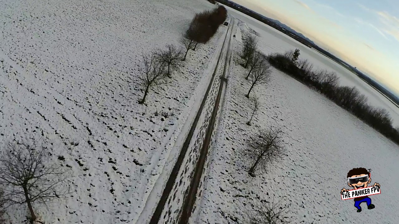 Freeflight Winter Landscape Drone FPV Racing