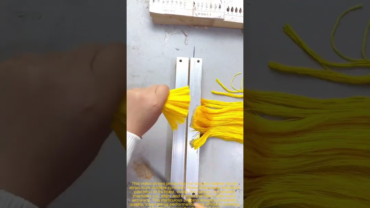 Vacuum Cleaner Brush Strip Durable Synthetic Fiber Industrial production precision inside