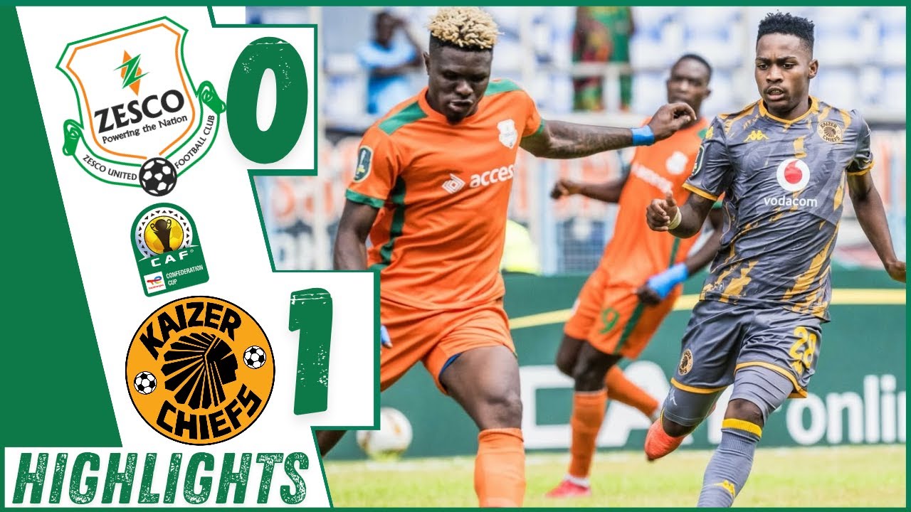 Zesco United vs Kaizer ChiefsAll Goals & Extended Highlights | CAF Confederation Cup matchday 3/6