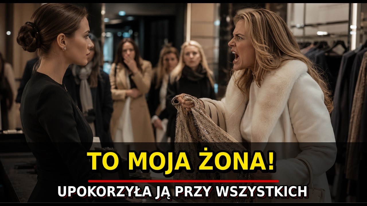 Spoliczkowali ją w luksusowym butiku&hellip; nie wiedzieli, kim jest mężczyzna za jej plecami !
