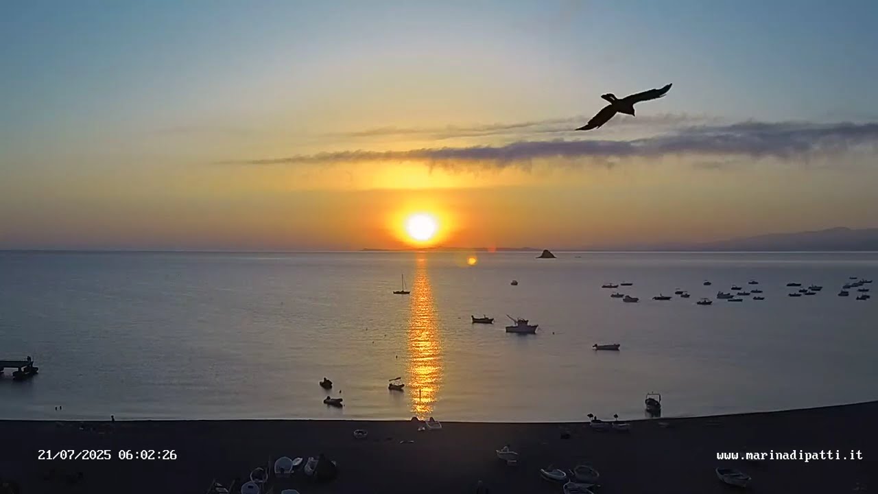 Marina di Patti: Relax all'alba del 21 Luglio 2025 (Parte 1)