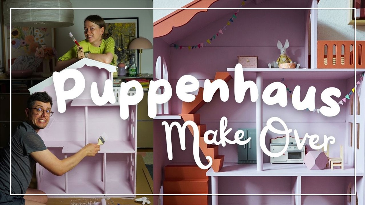 Puppenhaus Make-over im Maileg-Style | Einfach & Budgetfreundlich 🐭