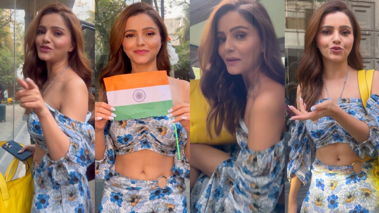 Exclusive : Rubina Dilaik Spotted in the City 🤩🔥