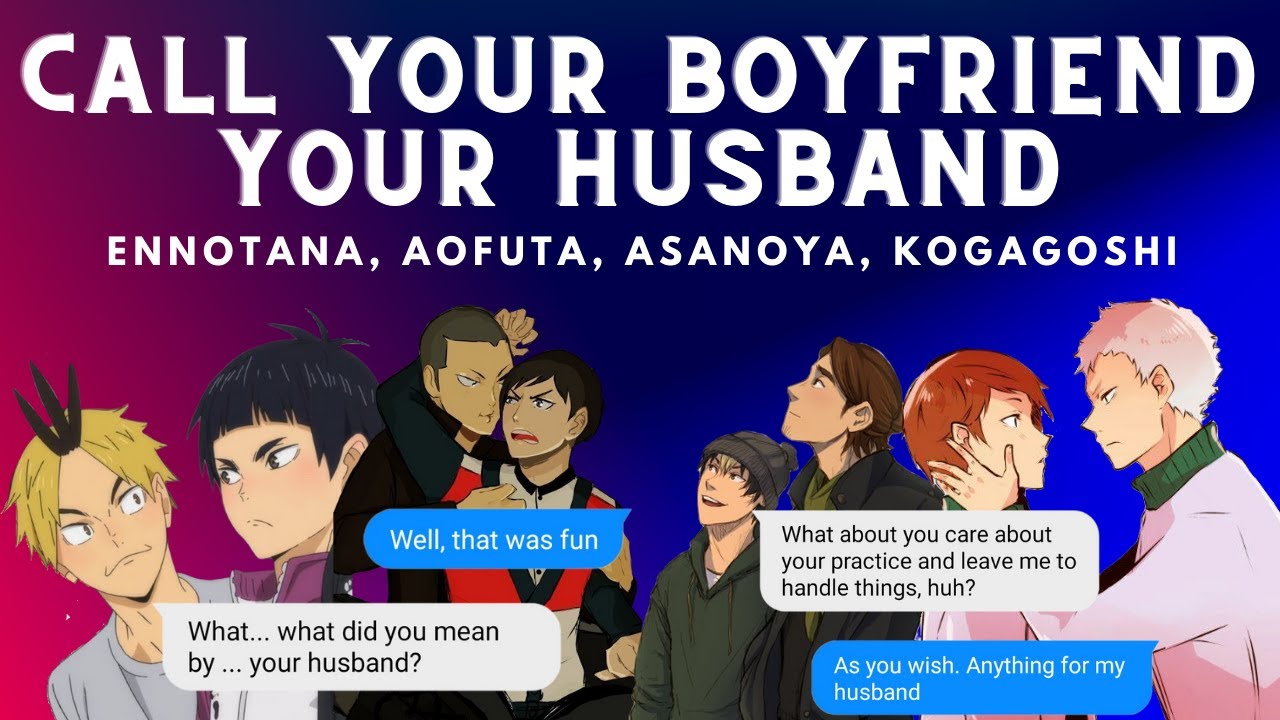 Call Your Boyfriend 'Husband' In Public | Challenge (part 2/3) | Haikyuu Texts [Revoiced]