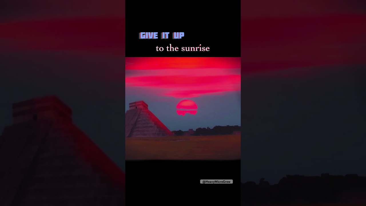 Give it up the the Sunrise #Shorts #music #hiphop #2024 #newyears #clips