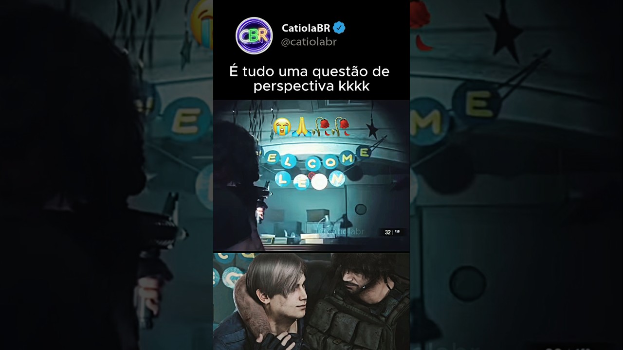 😂 Bem-vindo a Raccoon City, Leon! (SQN) 🧟&zwj;♂️