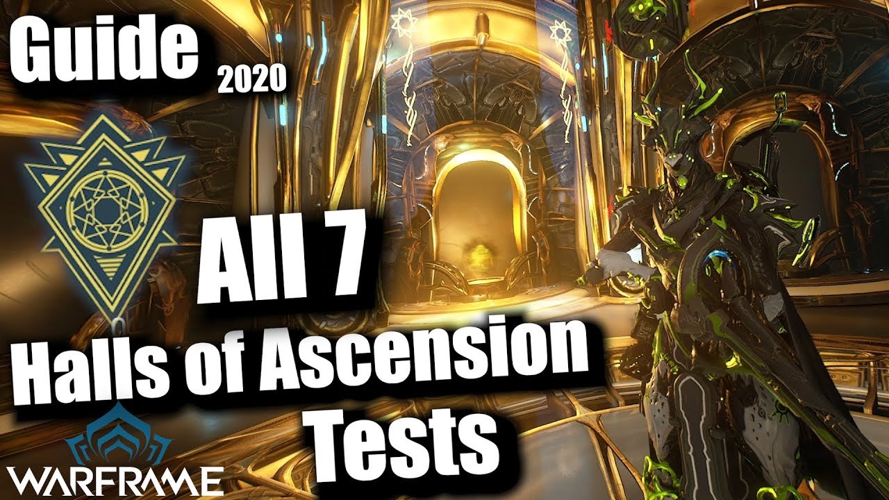 Warframe | Все 7 комнат Залов Вознесения. ГИД СОЛО 2020