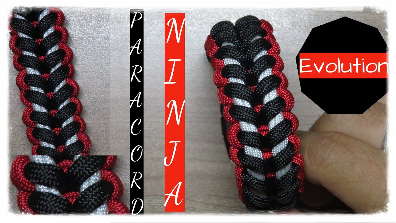 Pulsera Paracord DIY NINJA EVOLUTION - Paracord Bracelet