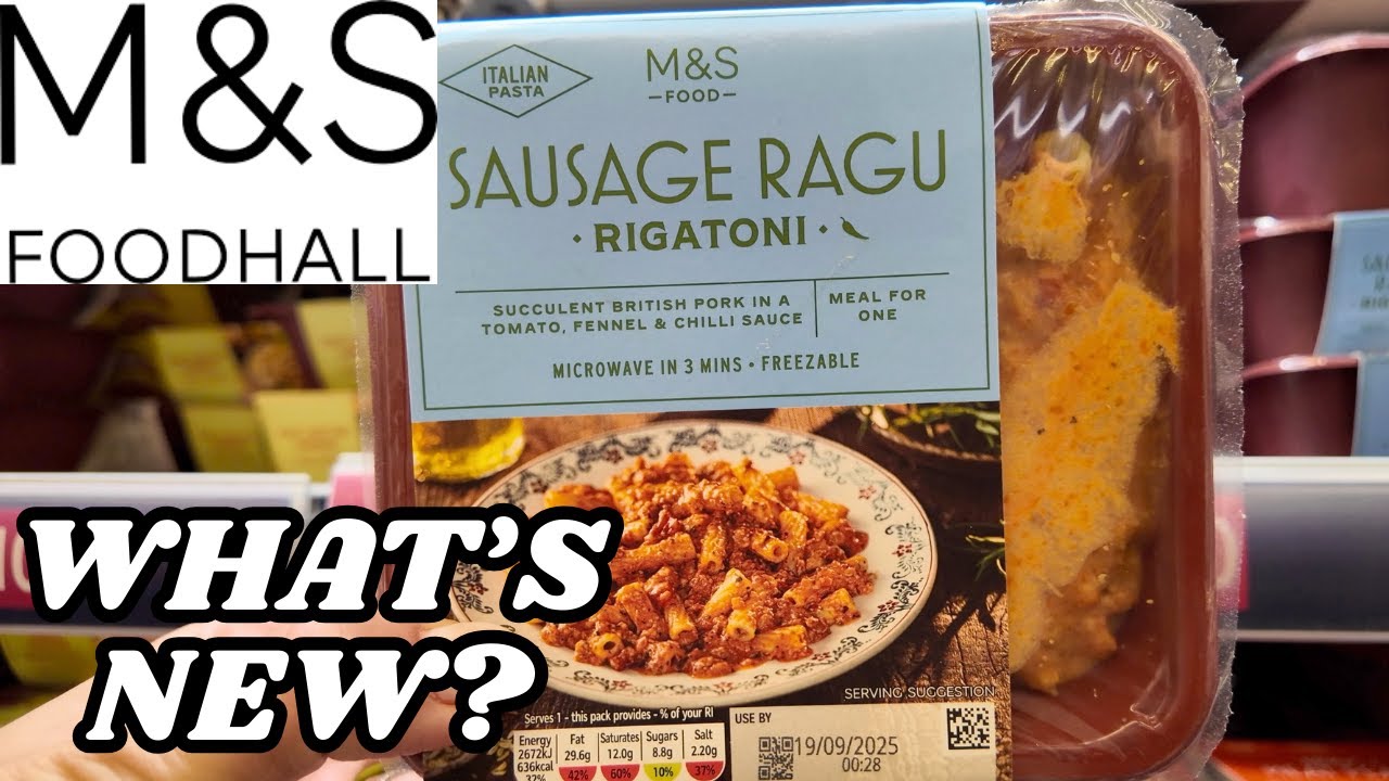 What's New in M&S Foodhall - New Grocery Arrivals - September 2025
