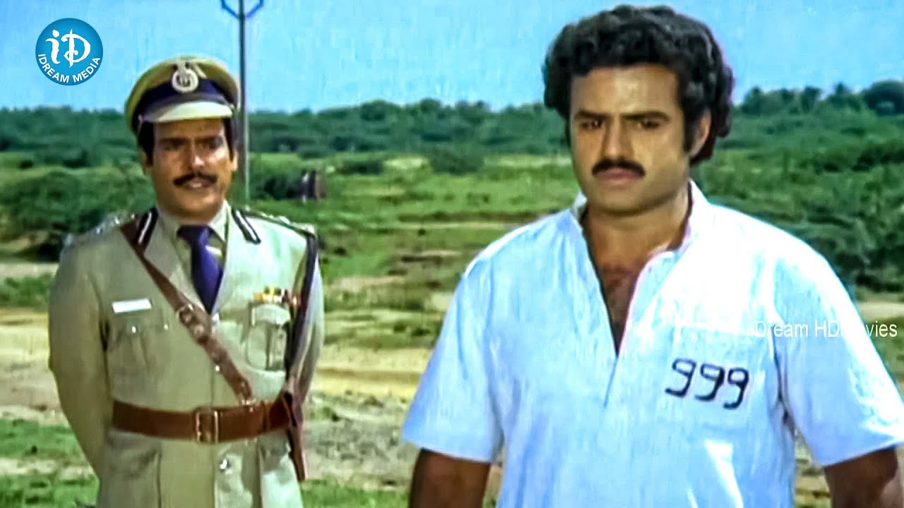 Balakrishna & Rao Gopal Rao Interesting Scene | Balakrishna & Vijayashanti Superhit Movie | iDream