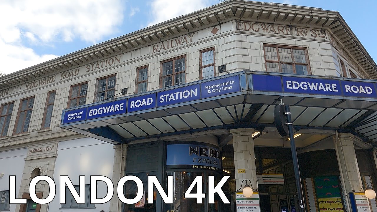 EDGWARE ROAD SOUTH (Praed St & Marble Arch), Late Afternoon in Summer / London W2 – N068 [4K]
