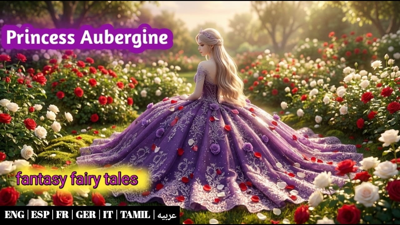 Princess Aubergine | Hindi Fairy Tales | Urdu Stories | #hindifairytales  #urdufairytales