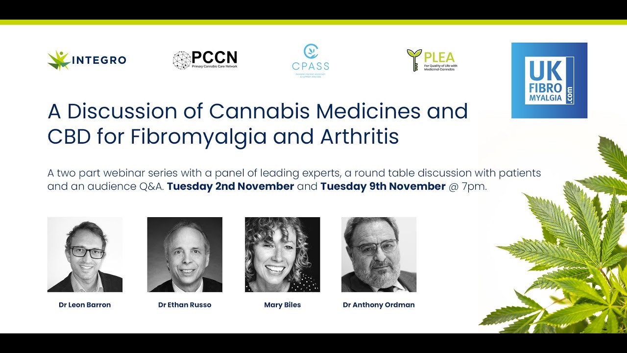 A Discussion of Cannabis Medicines and CBD for Fibromyalgia and Arthritis - Part 1