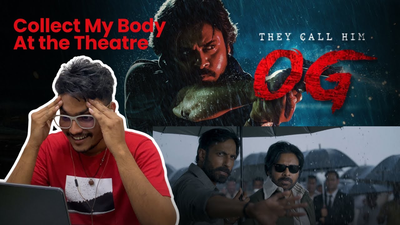 OG Trailer Reaction - Pawan Kalyan | Sujeeth | Teddy | Telugu guy reaction | JVardhan