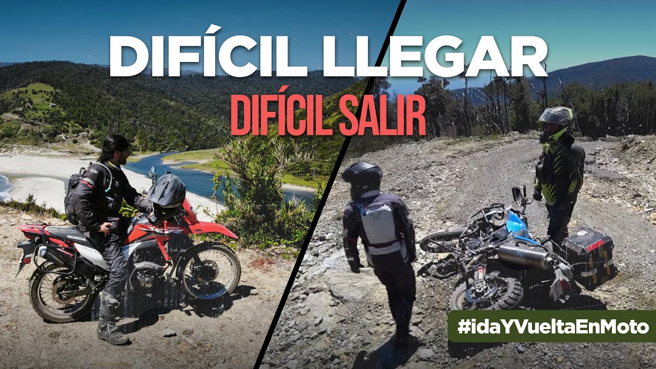 NO VAYAS SOLO a este lugar. Caleta Milagro, un PARAISO que solo pocos conocen. Sur de Chile en moto