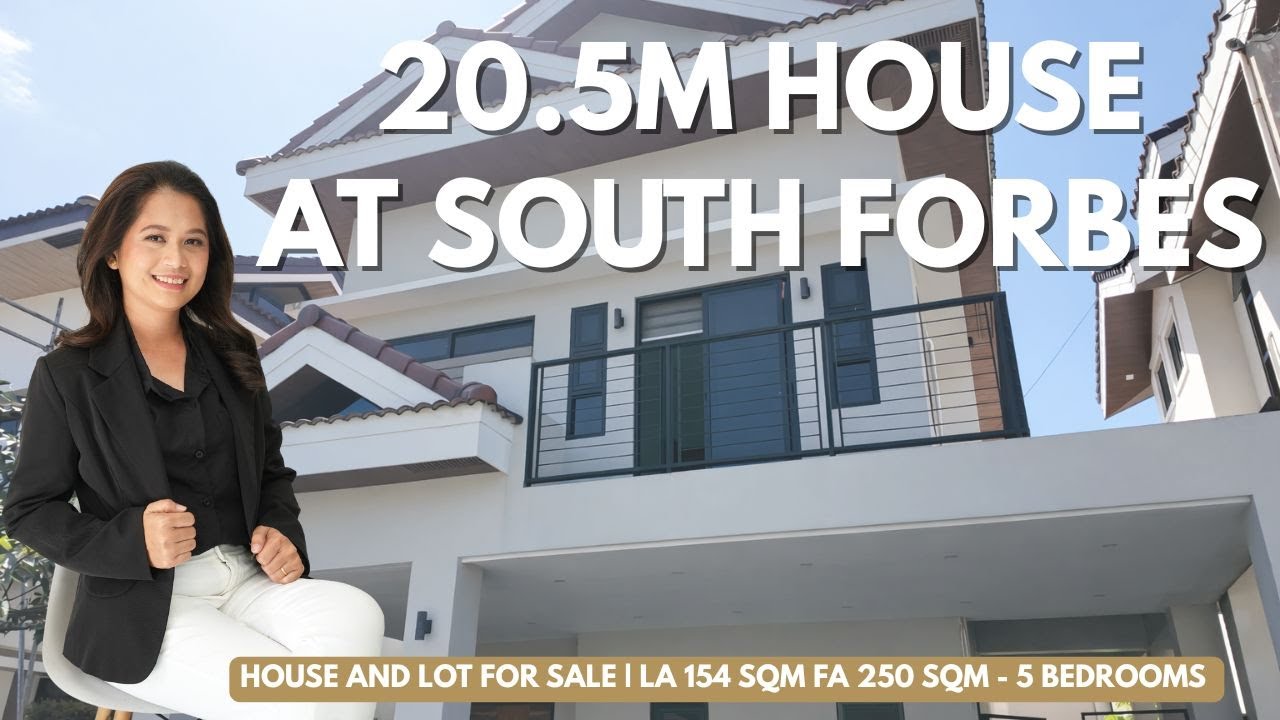 South Forbes Villas Property for Sale | House and Lot at ₱20.5M