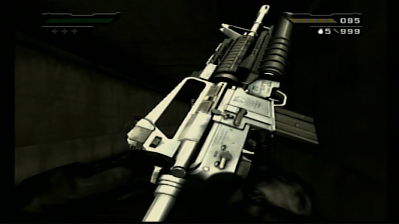 black ps2 glitch do lança granada m16a2