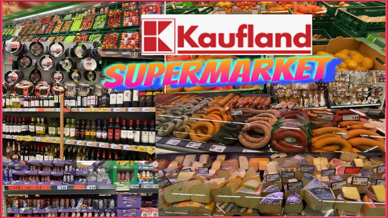 KAUFLAND | SHOPPING SUPERMARKET IN MARKTREDWITZ GERMANY |FAMILY VLOG #kaufland #supermarket #travel
