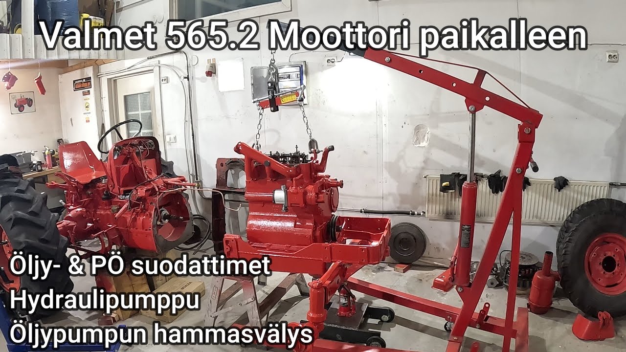 Valmet 565.2 - Moottorin kasaus #3 | HARJAKAISET