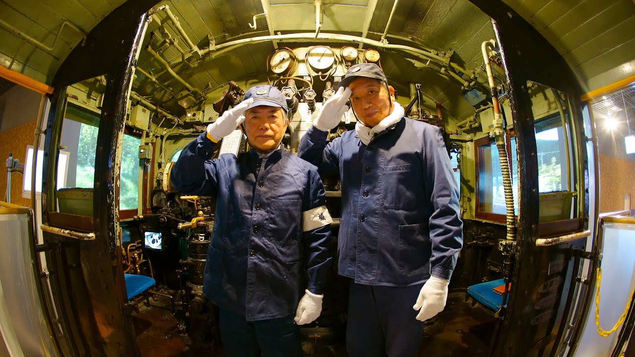 【高画質】鉄道博物館D51シミュレータ岩根橋～宮守間の機関士、機関助士の奮闘！