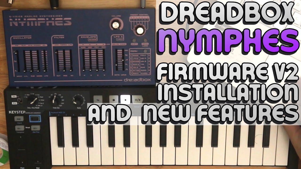 Nymphes Firmware V2 Update // Installation & New Features