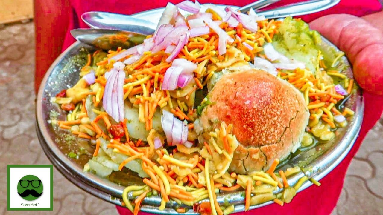 Sabse Mast Button Papdi Chaat, Sindhi Chole Pattice | Ulhasnagar Street Food | Veggie Paaji Mumbai