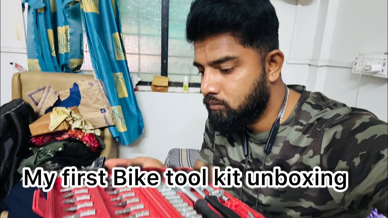 My first Bike tool kit unboxing   
