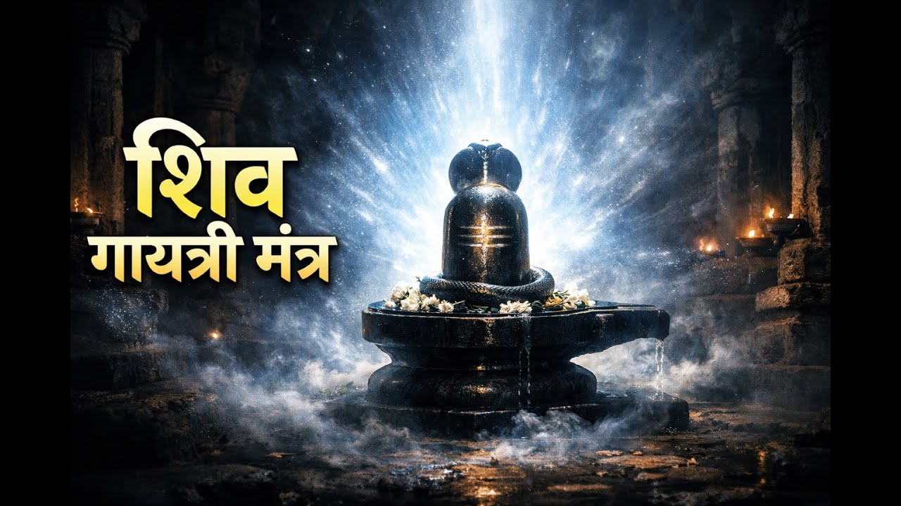 Shiv Gayatri Mantra 108 Times with subtitles | Remove Negativity & Fear #hindumantra #viral