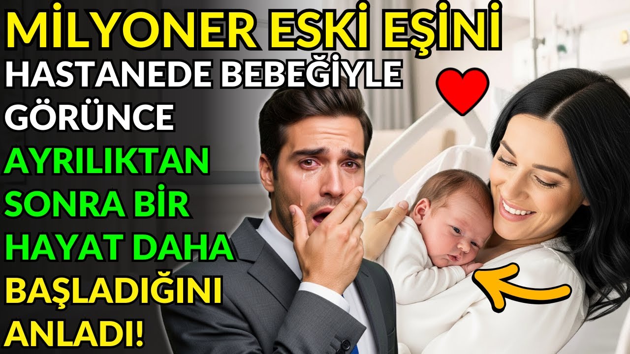 MİLYONER, ESKİ EŞİNİ HASTANEDE BEBEĞİYLE GÖRÜNCE AYRILIKTAN SONRA BİR HAYAT DAHA BAŞLADIĞINI ANLADI!