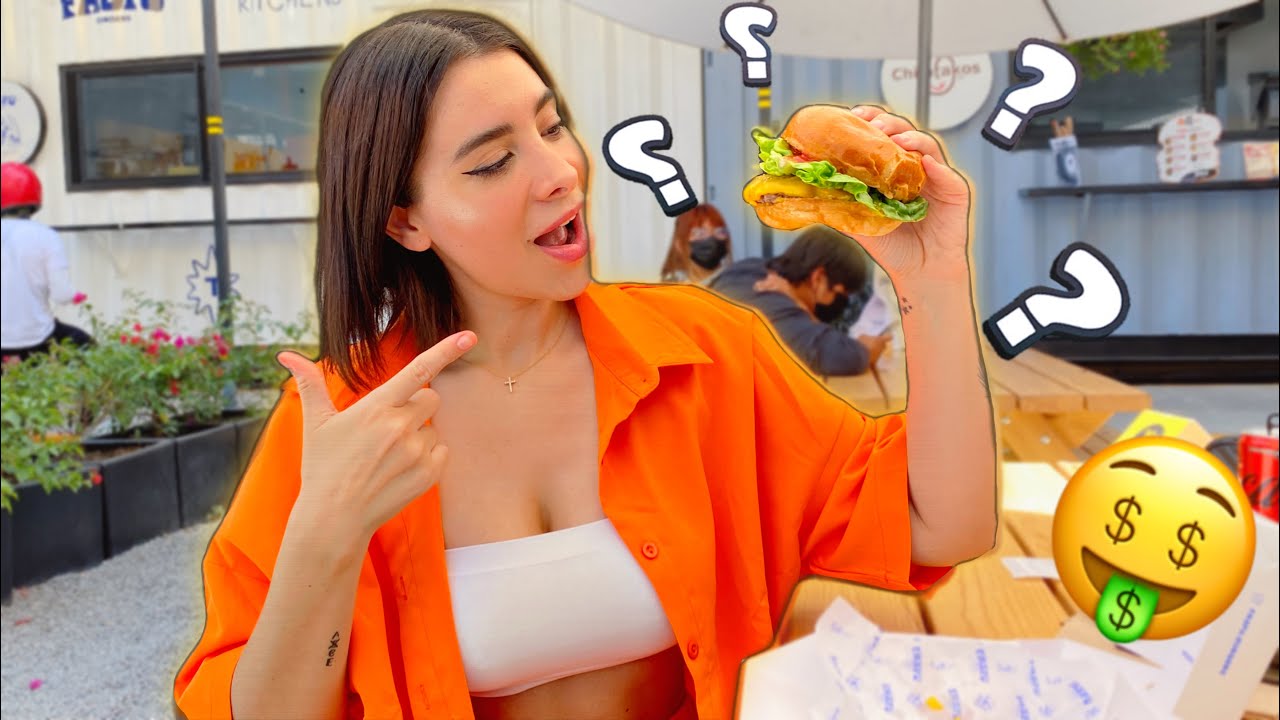 Probando TODO el menú de Hamburguesas de Luisito Comunica !! 🍔 | MachikaYT