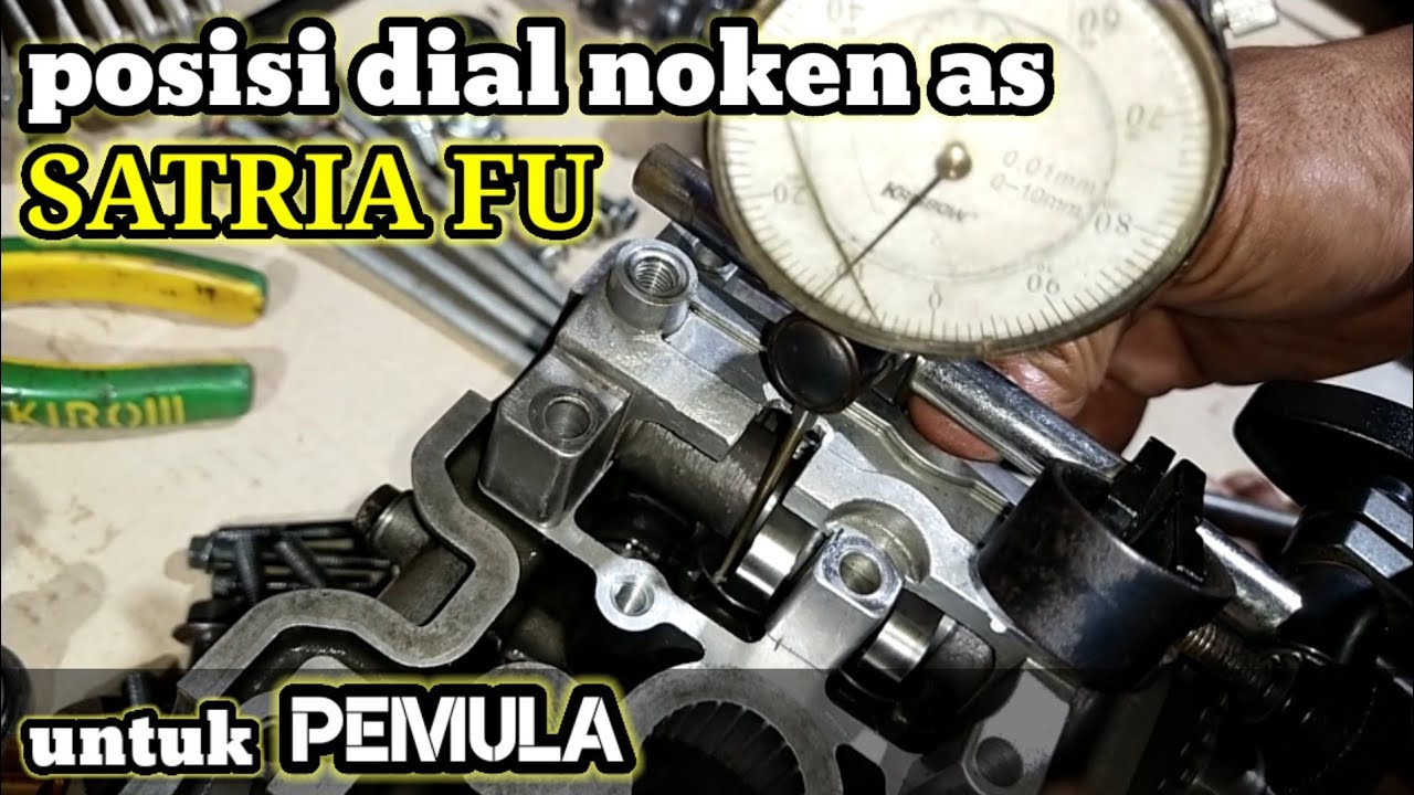 posisi dial noken as satria fu (untuk pemula) cegah gagal setting 