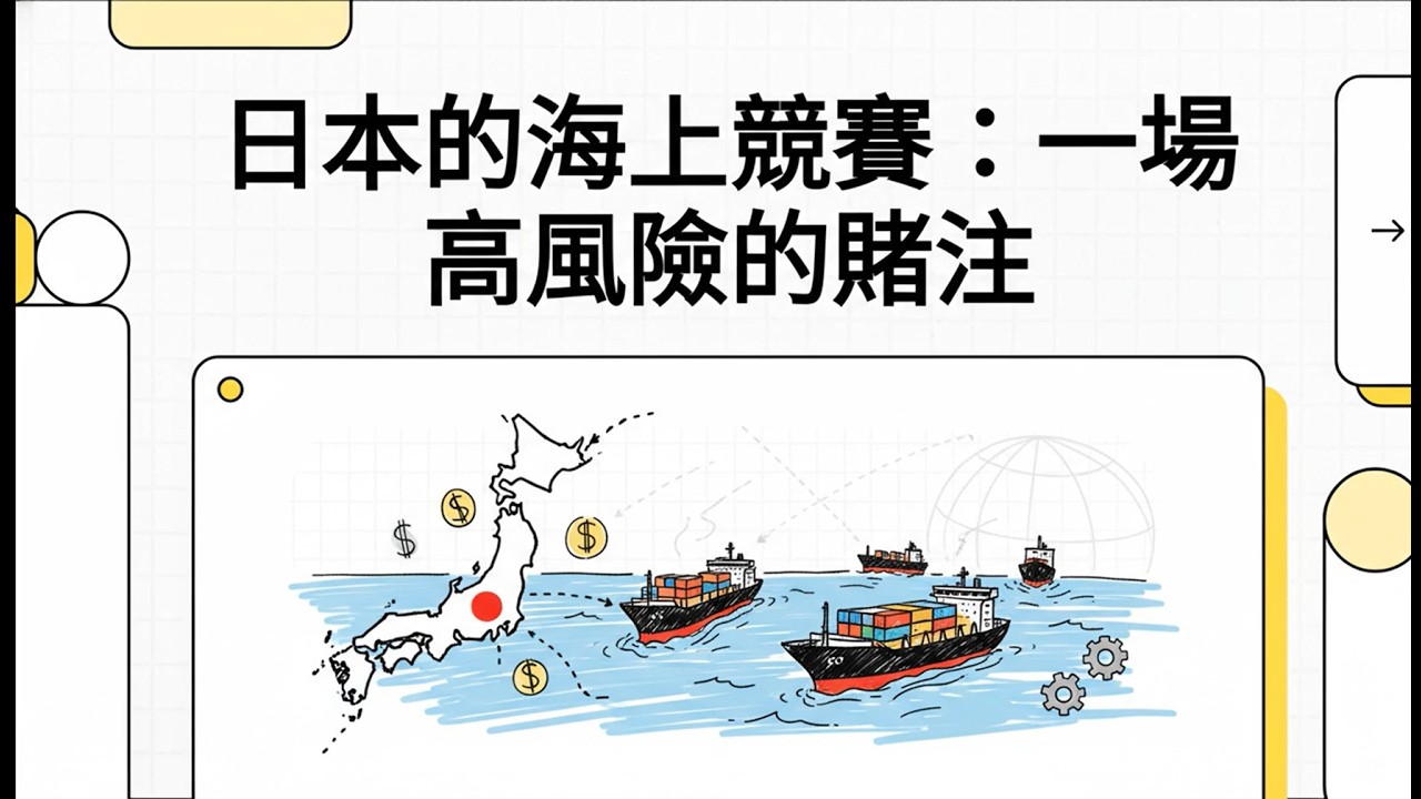 日本的海上競賽：一場高風險的賭注