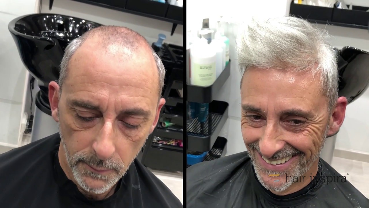 Aplicación de prótesis capilar indetectable (Germán) – Hair lnspira