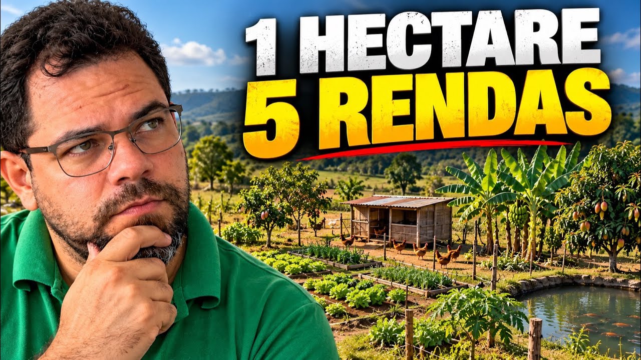 5 Fontes de Renda que Eu Montaria em Apenas 1 Hectare