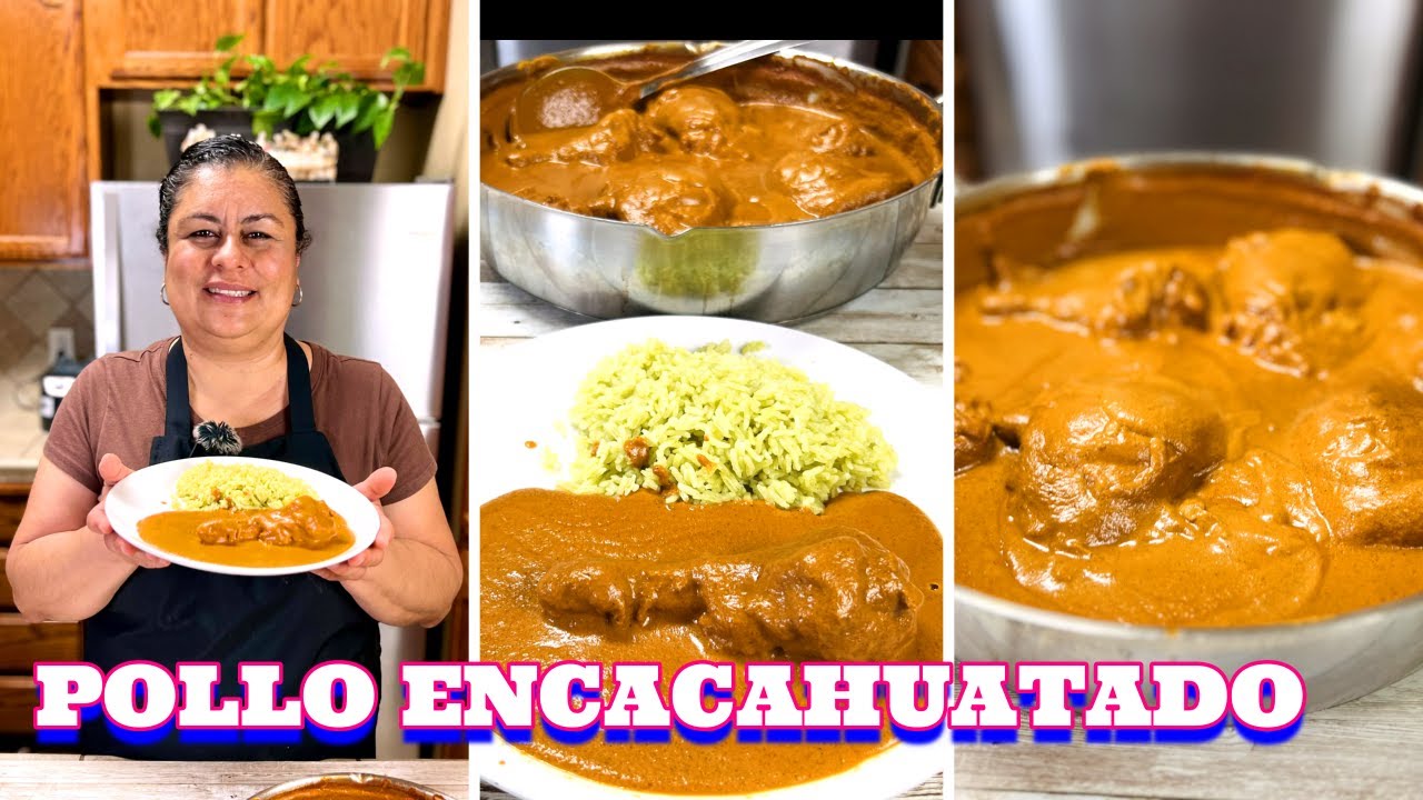 POLLO ENCACAHUATADO PASO A PASO