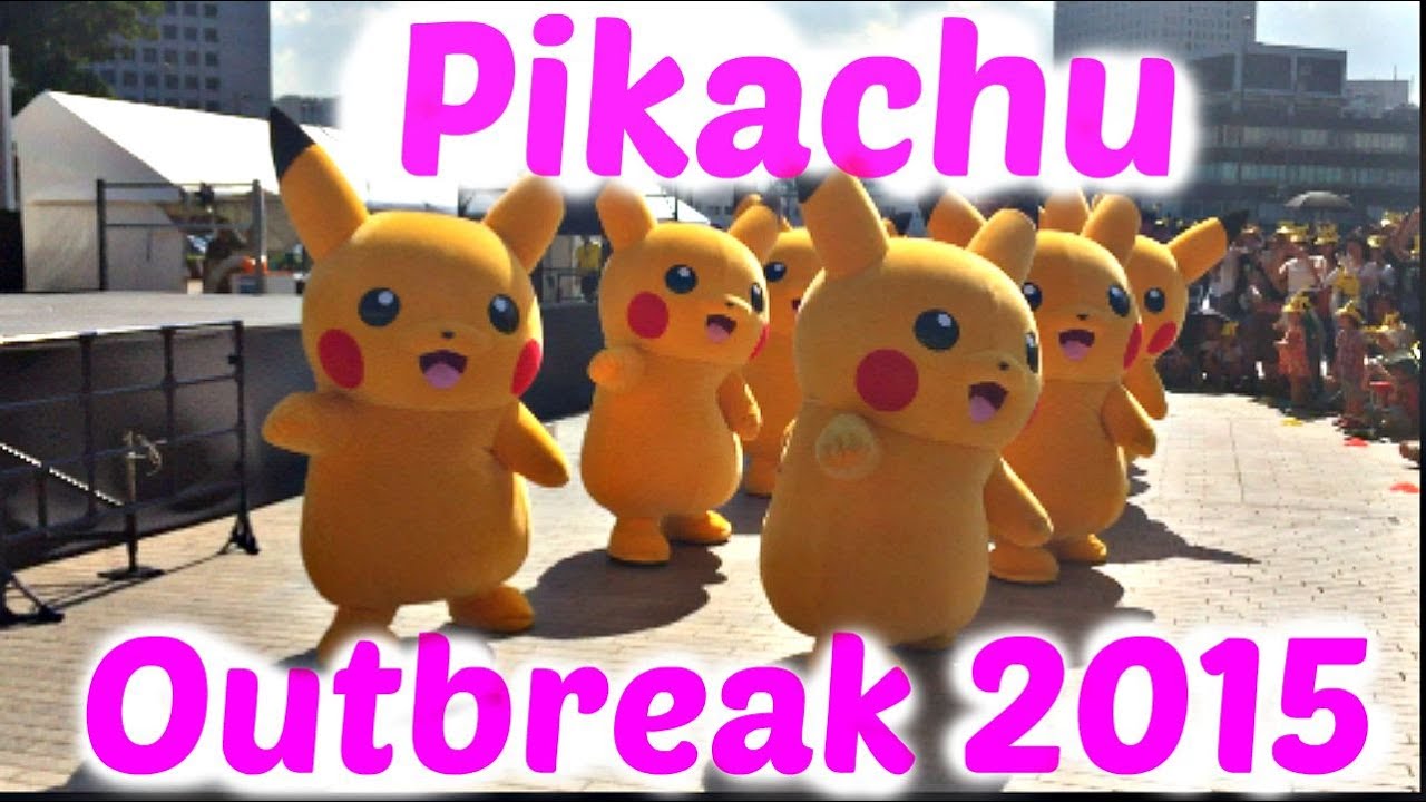 Pikachu Outbreak 2015: Pikachus Dancing