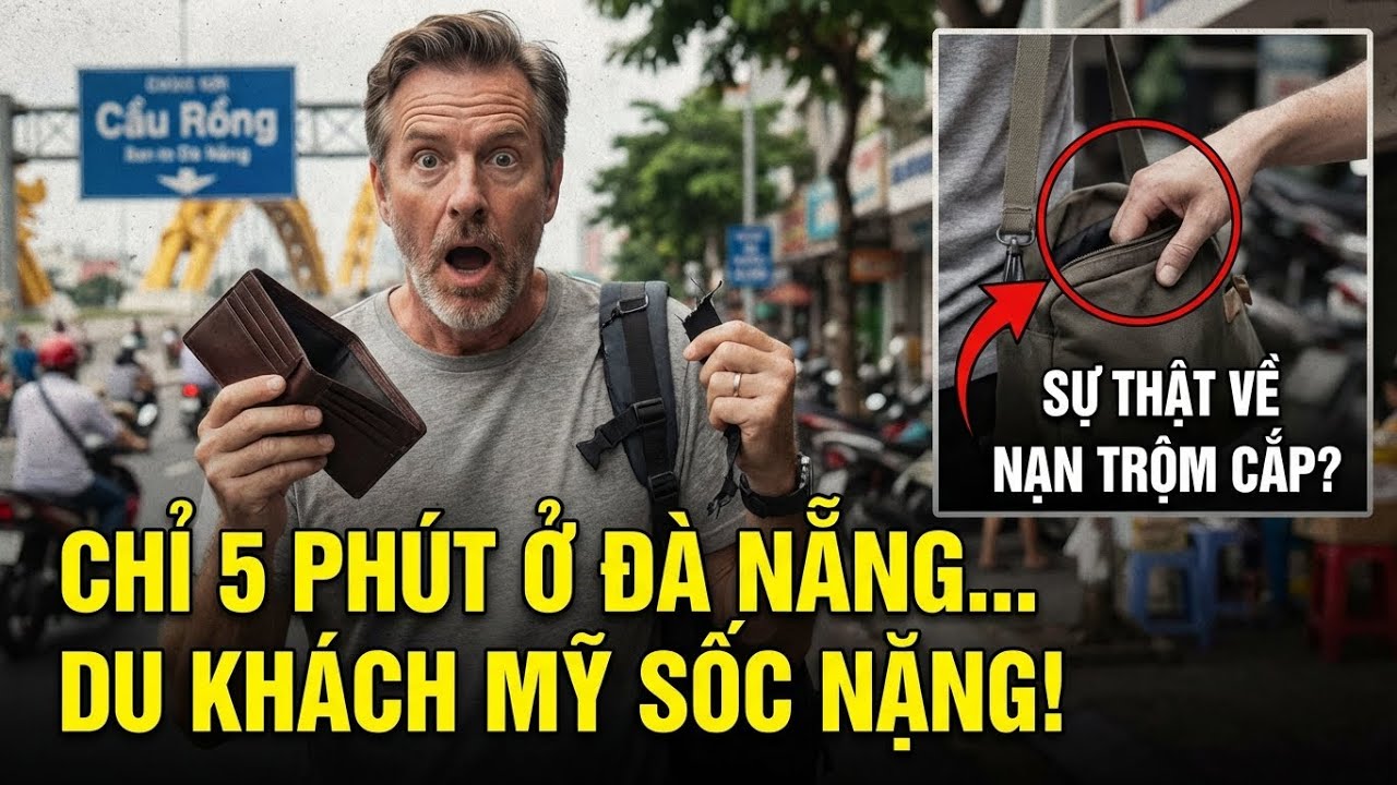 Chỉ 5 Phút Ở Đà Nẵng, 1 Du Khách Mỹ Đã Lặng Người… Sự Thật Phía Sau Là Gì?