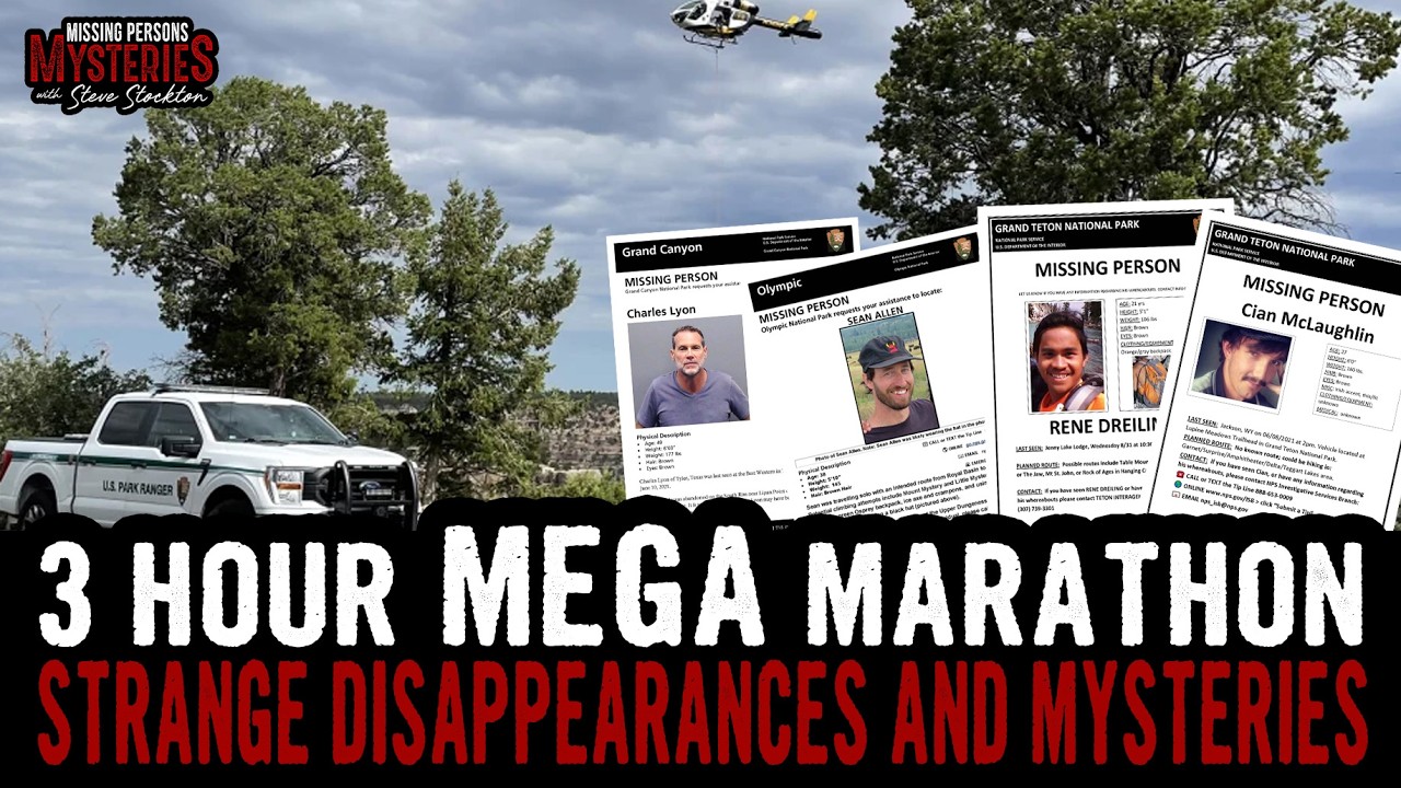 3 Hour MARATHON of STRANGE DISAPPEARANCES!